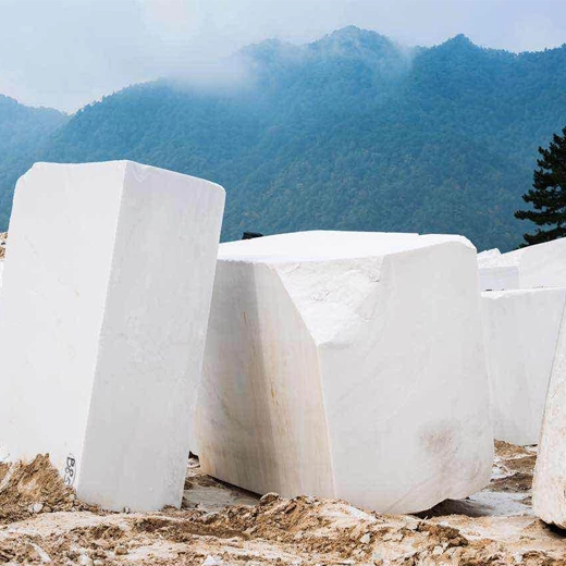 Crystal white natural marble for project construction stone materials