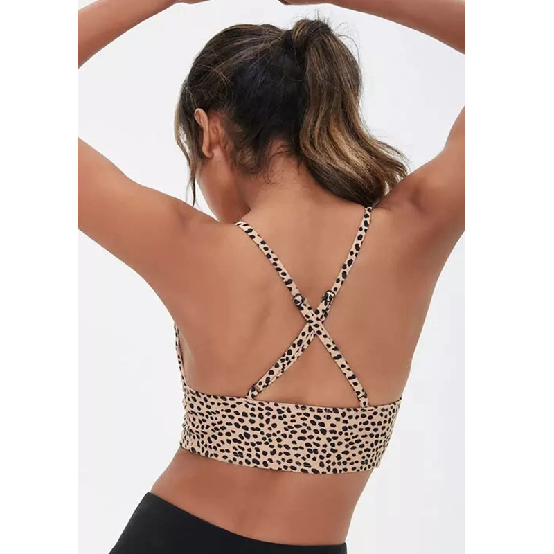 Impact Sublimation Removable Padded Sweat-wicking Sports Bra