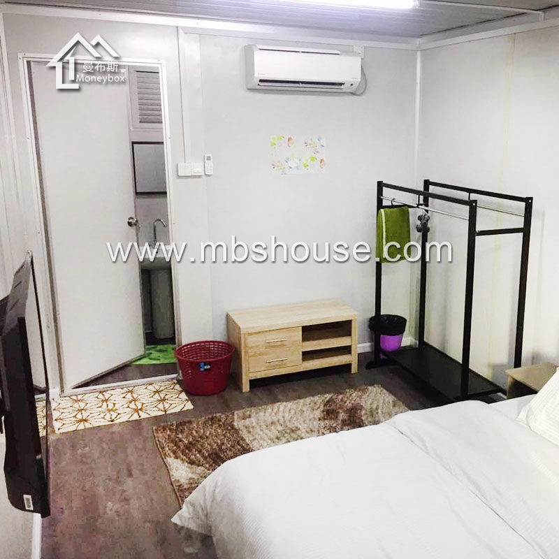 China Supplies Customized Single or Double Storey Luxury Flat-Pack Container Living House