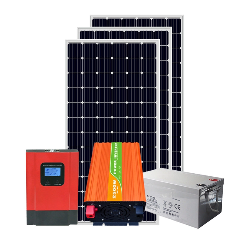 1KW 2KW 3KW 4KW 5KW off grid solar pv system for home consumption