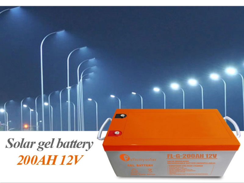 Agm Deep Cycle Battery 12v 200ah Gel Solar Battery 