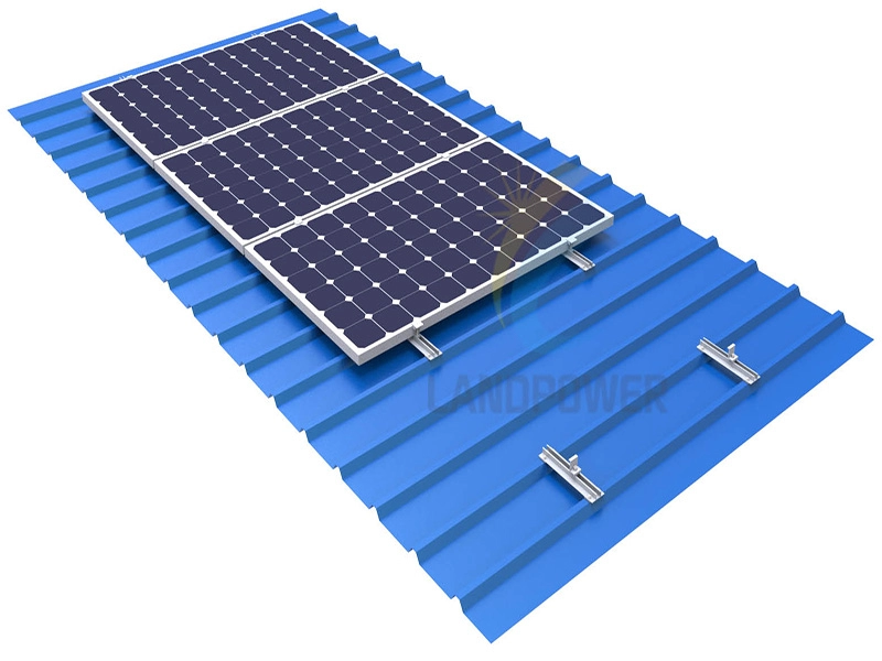 Trapezoidal Roof Mini Rail Mounting