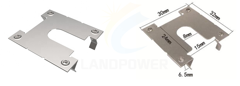 solar earthing clip