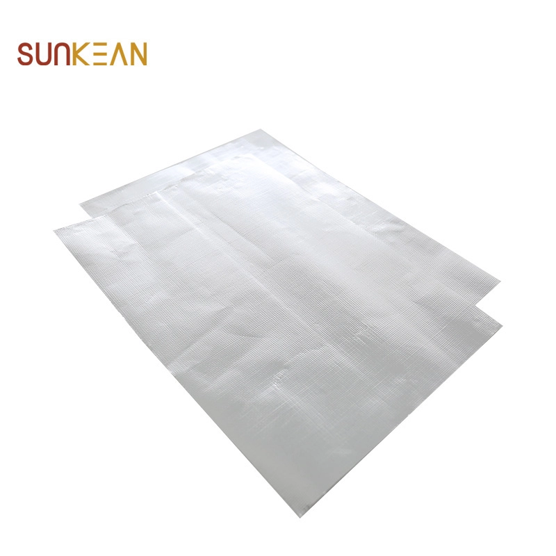 Aluminum reflective weed proof sheet for double-sided power generation panel