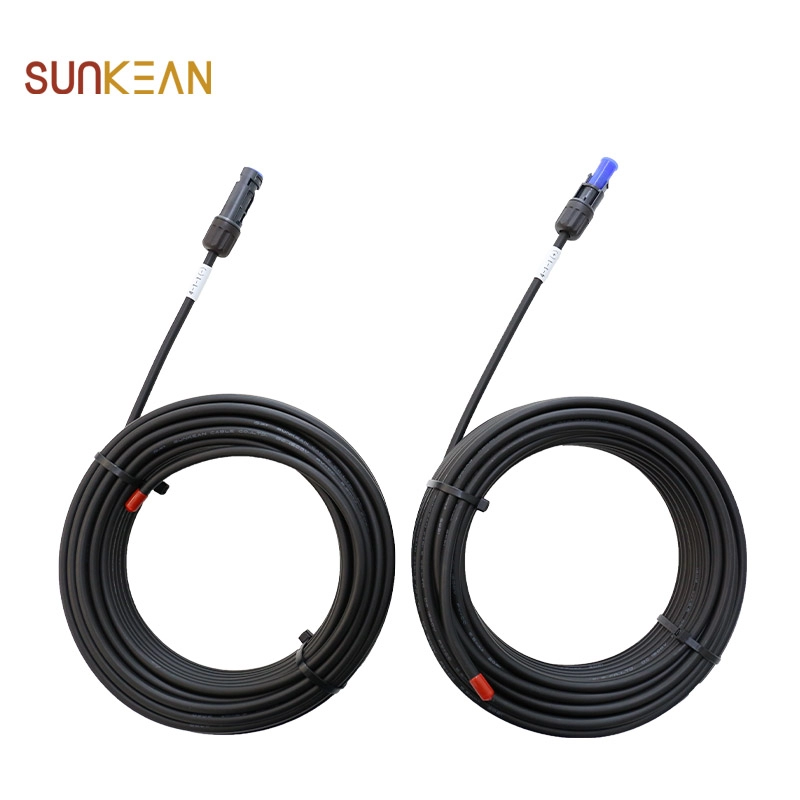 5.5mm2 PVCC Solar Extension Cable with DC Waterproof Connector