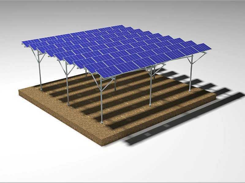 Agricultural Greenhouse Solar Racking Mounting System