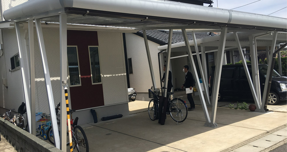 solar carport structure