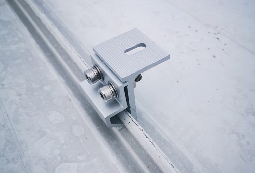 standing seam clamp solar