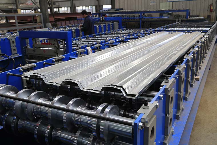 Floor Decking Roll Forming Machine