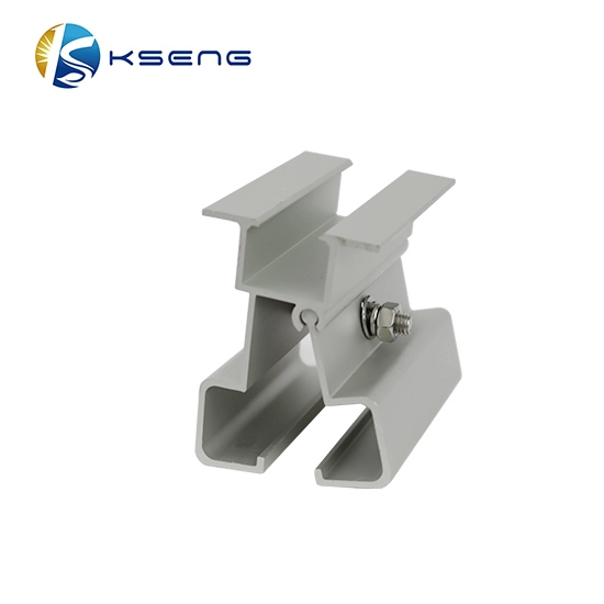 Enables simple solar panel rail free bracket for metal roof pv mounting system