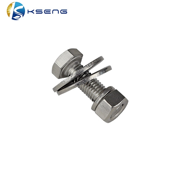 Stailess steel Hex Bolts Nuts for Solar Mounting System