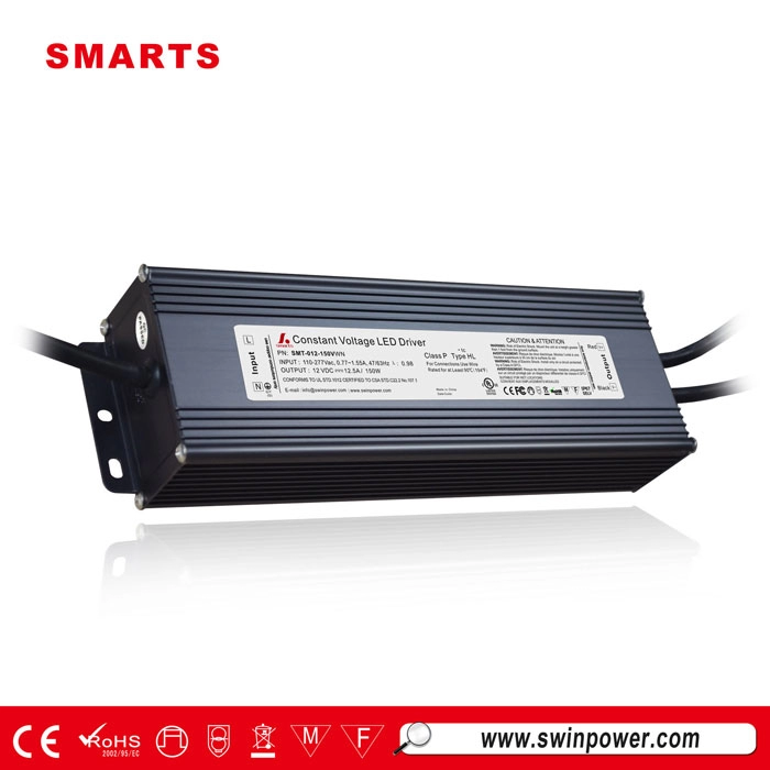 UL CE ROHS listed 12vdc 24vdc led transformer for led lights