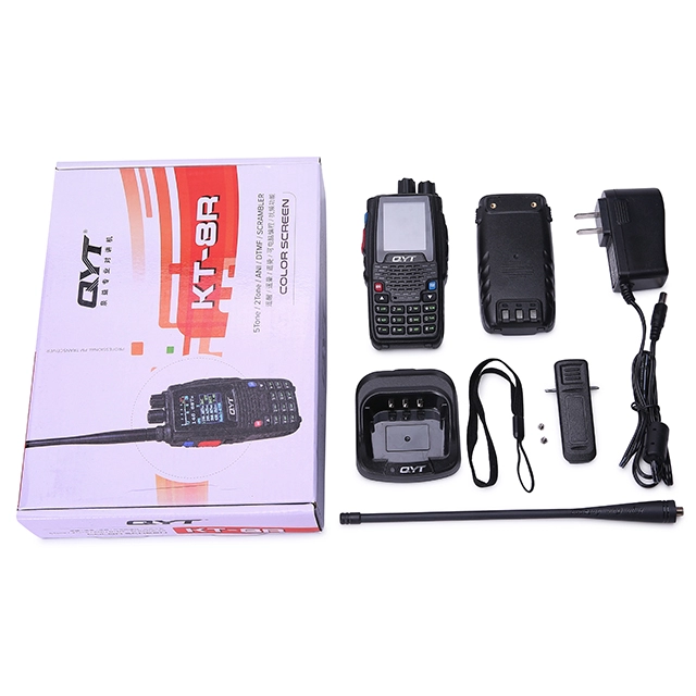 VHF UHF quad band walkie talkie ham radio