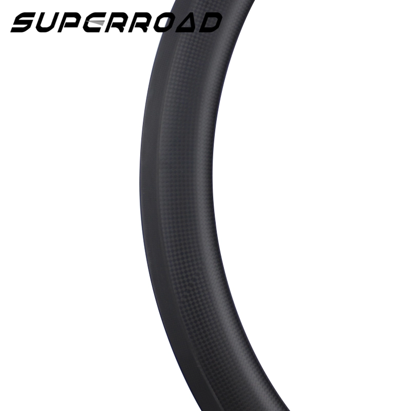 50mm Full Carbon Road Bike Rims Clincher Rim