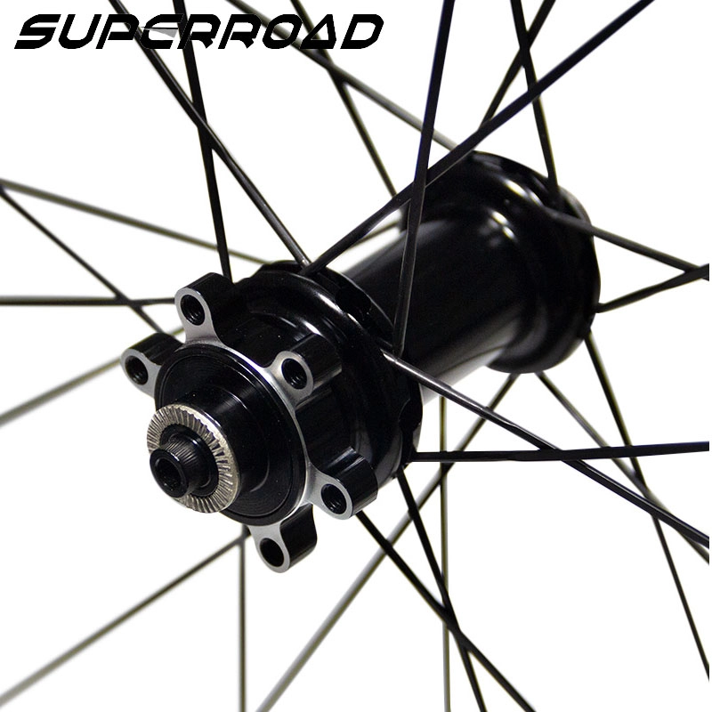 Road Bicycle Wheelset with 25mm Wide Powerway Hubs