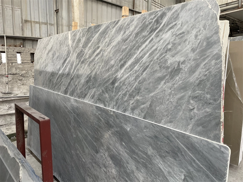 Himalaya Grey Marble Tiles Slab