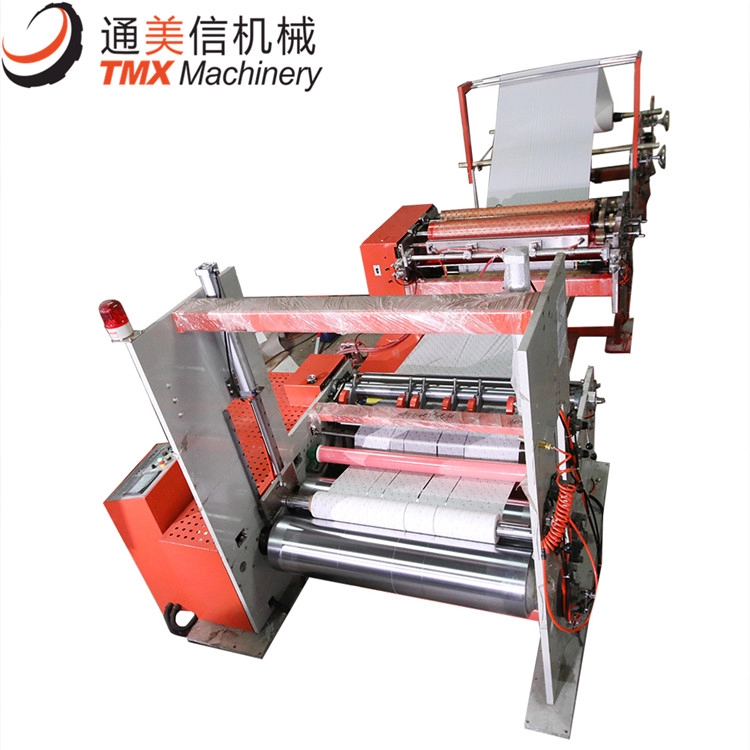 Model Automatic Paper Roll Slitting and Rewinding Machine