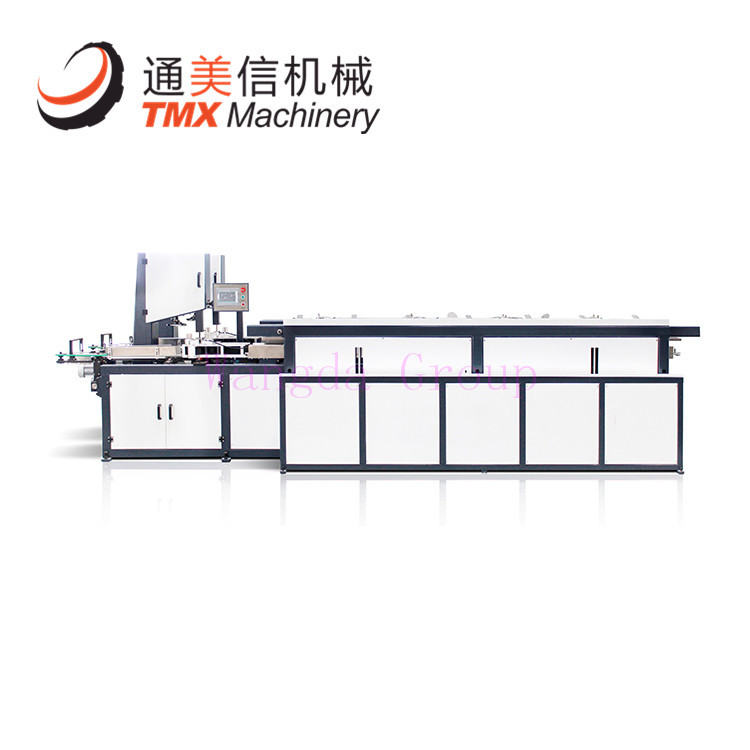 Full auto facial tissue band saw cutter