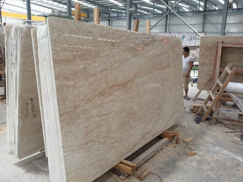 Owned Quarry Ekachai Beige Marble Big Slabs