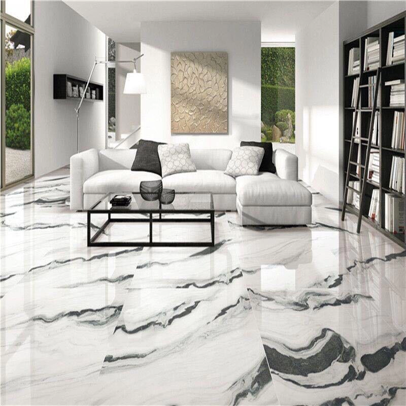 China Panda White Marble Floor Tiles