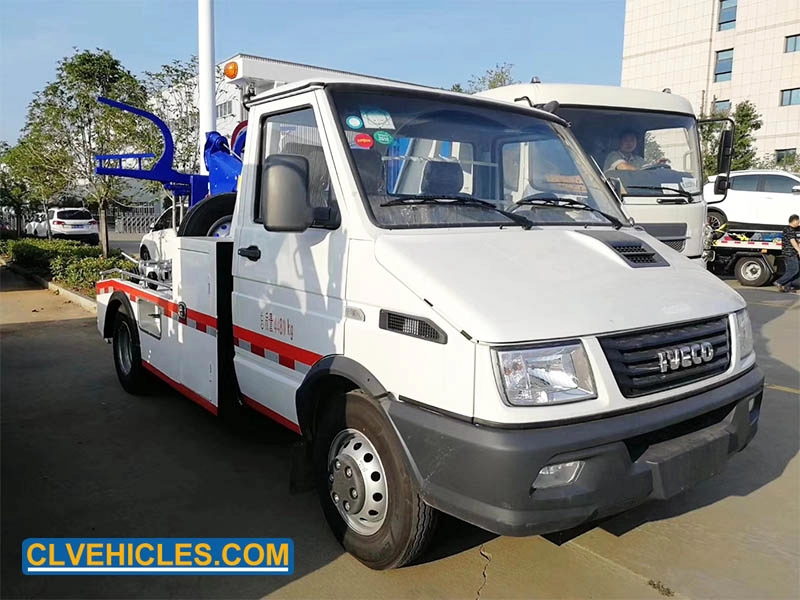 3 ton IVECO integrated line wrecker truck