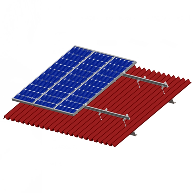 100KW mounting roof panel system solar tiles support bracket