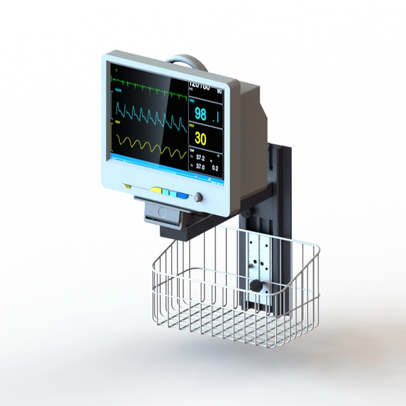 IPM/IMEC Metal Patient Monitor Wall Mount for Hospitals