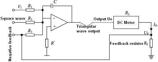 Current series negative feedback circuit