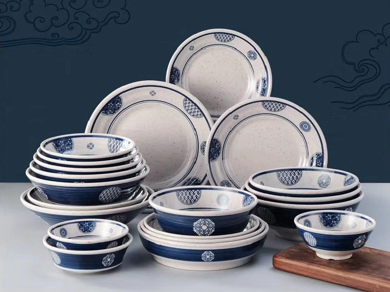 Shinning Melamine Tableware Raw Material