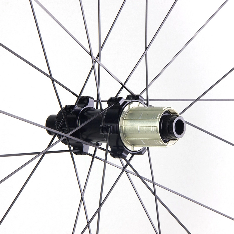 Lightcarbon cheaper road bicycle carbon disc brake tubular wheels