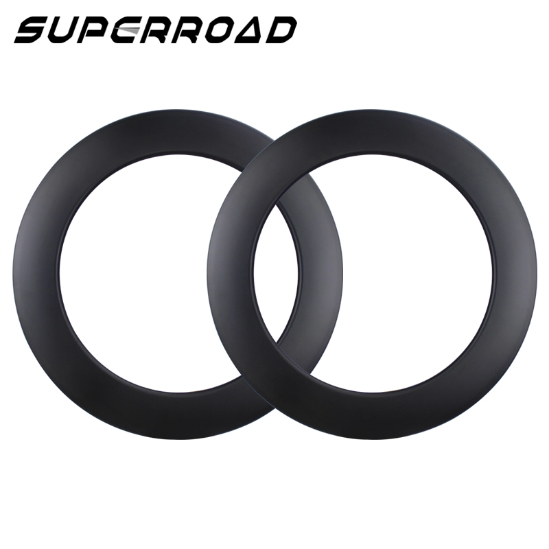 28mm Wide 80mm Carbon Road Tubeless Bicycle Rims