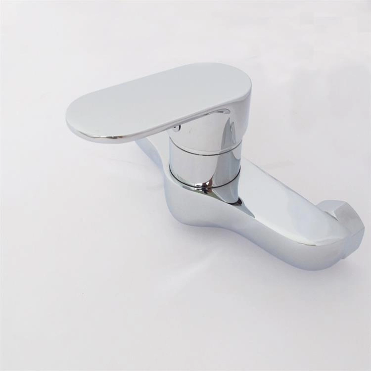 Bathroom Wall Mount Chrome Shower Faucet