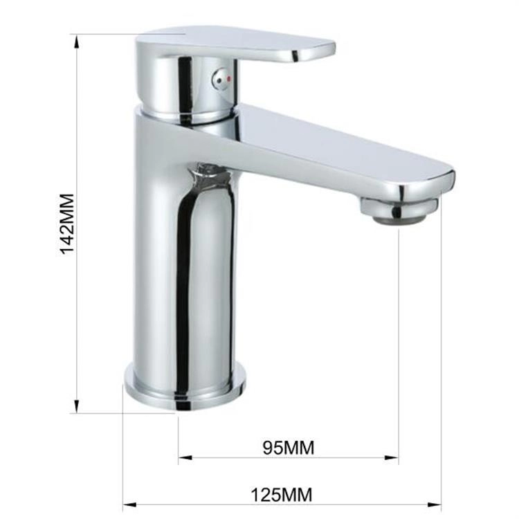 Bathroom Deck Vanity Sink Basin Water Tap Basin Faucet