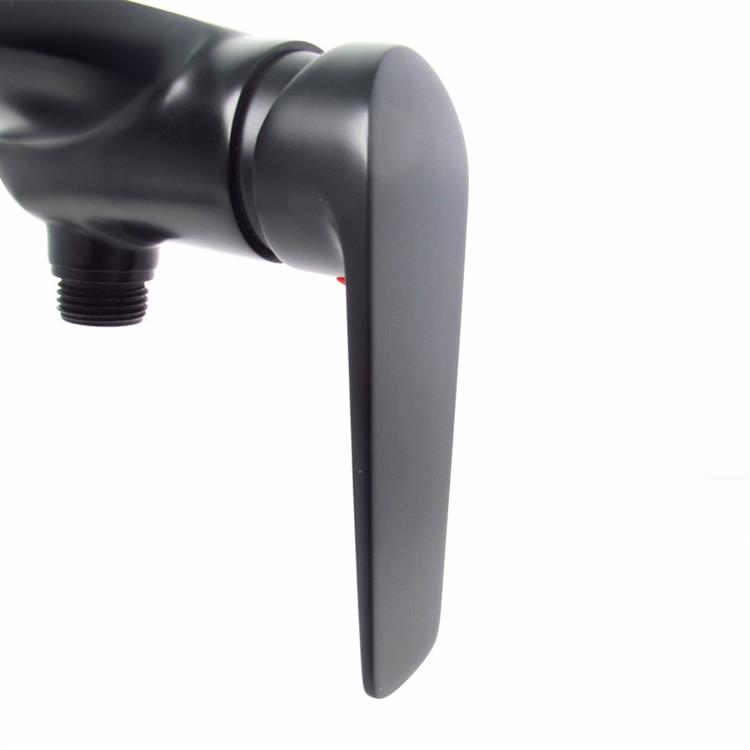 bathroom matte black shower faucet