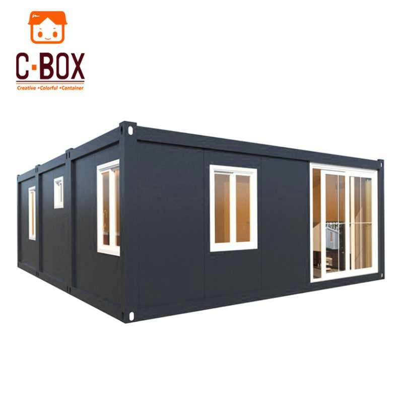 China Prefab House Easily Install Luxury 20Ft Flat Pack  Storage Container