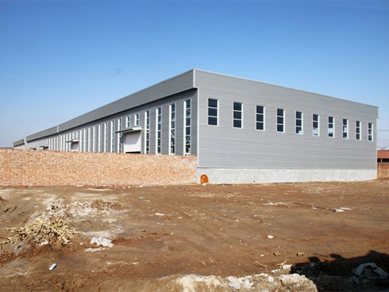 Steel structure workshop building