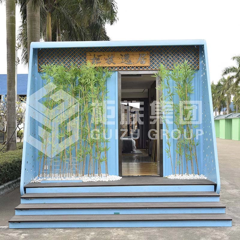 OEM China Manufacturer Prefab Mobile Hotel made of Corrugated Veneer
