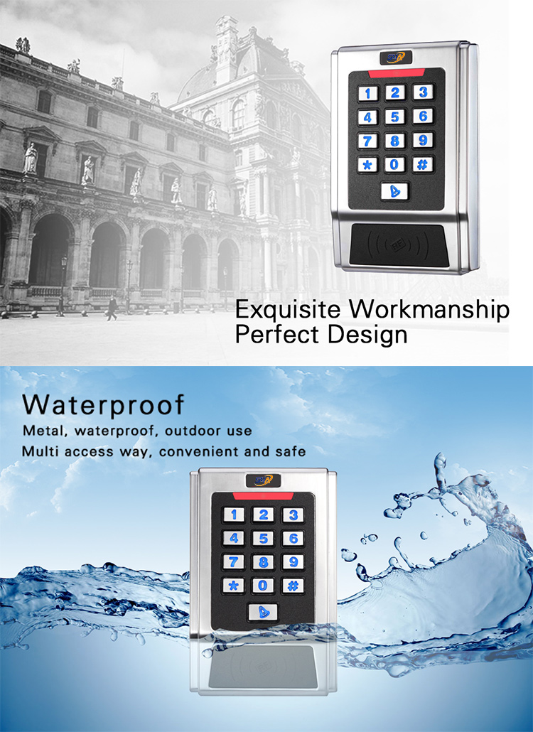 Waterproof Metal Access Control