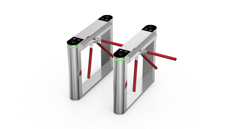 Three roller turnstile gate