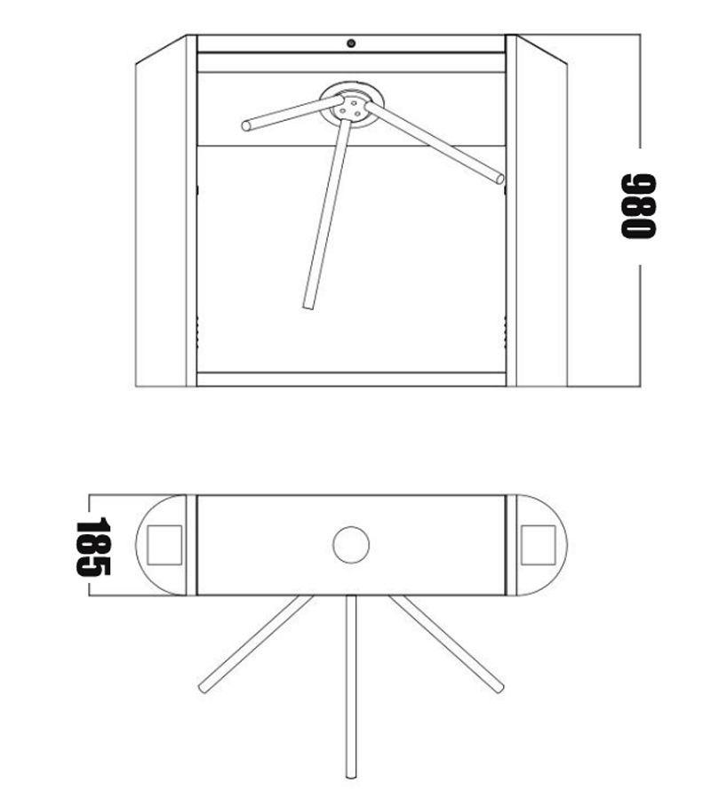 tripod turnstile