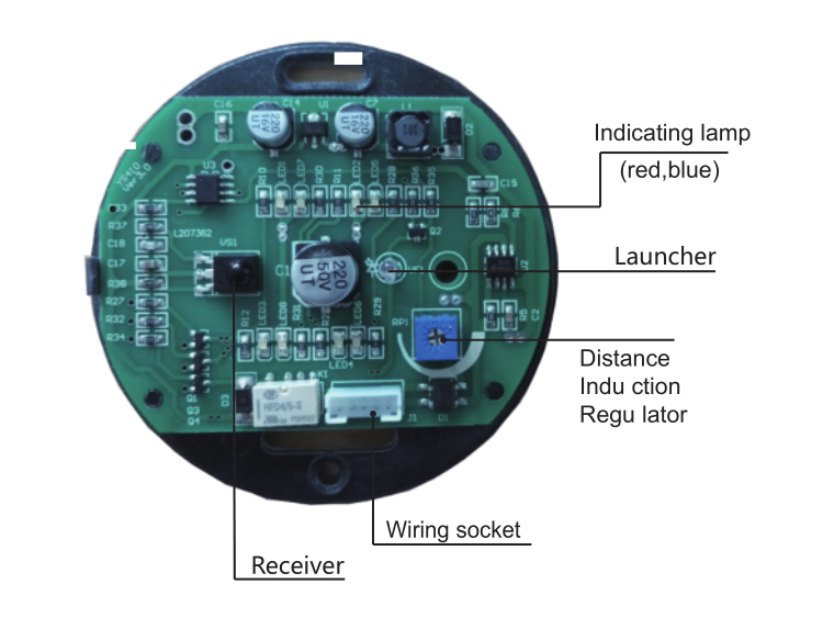 Hand Wave Sensor Button