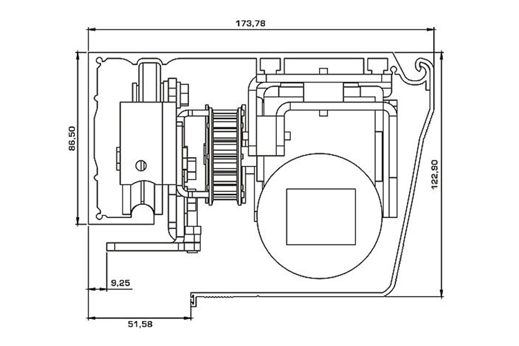 Aluminium cover  