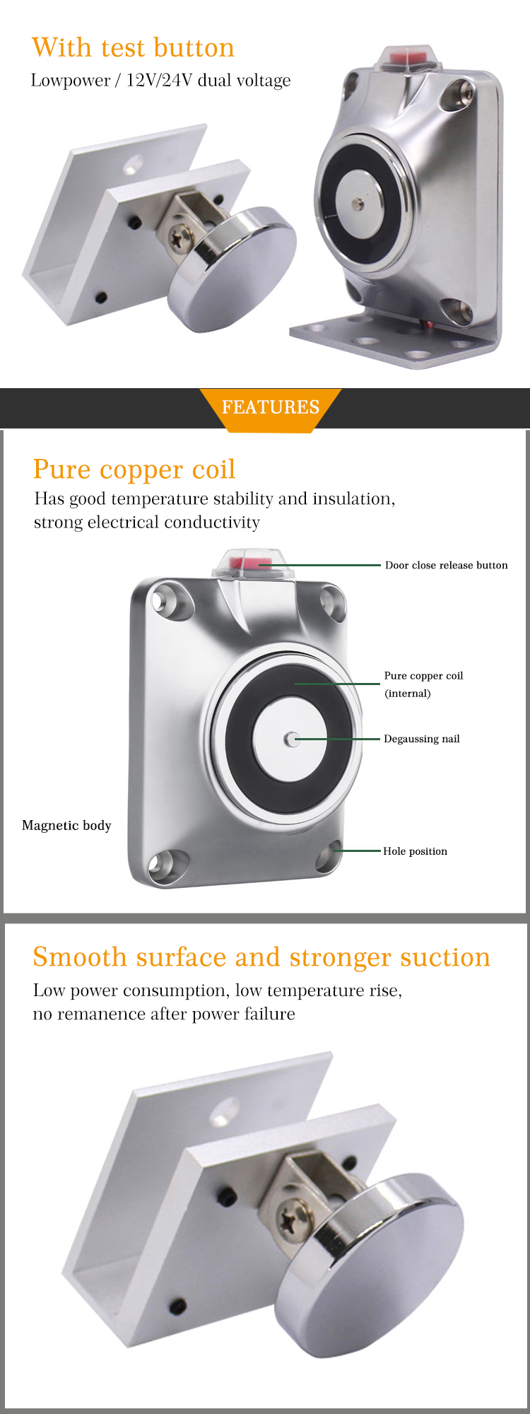 Electromagnetic door holder