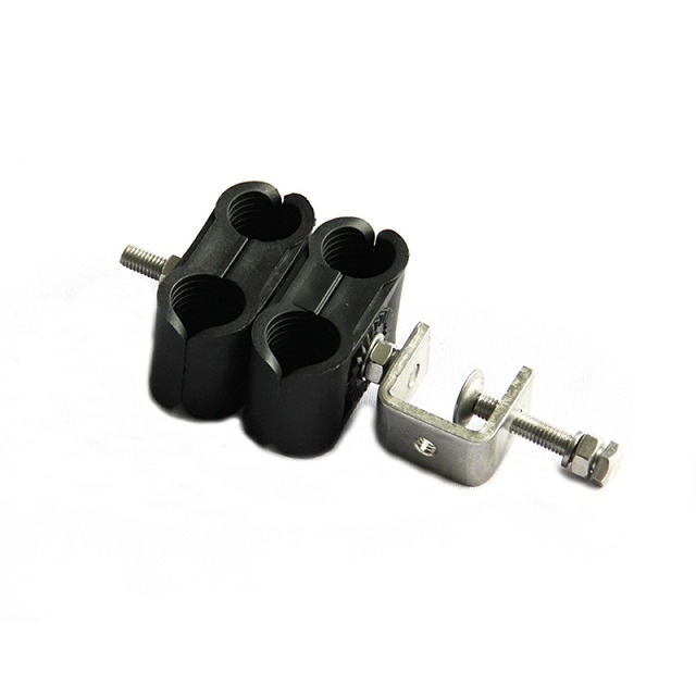 Double Cable Clamp with Cushion Inserts