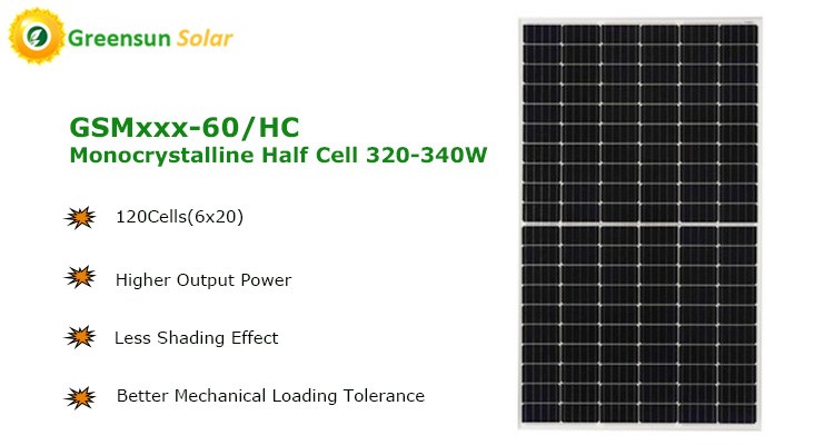 half cut solar panels