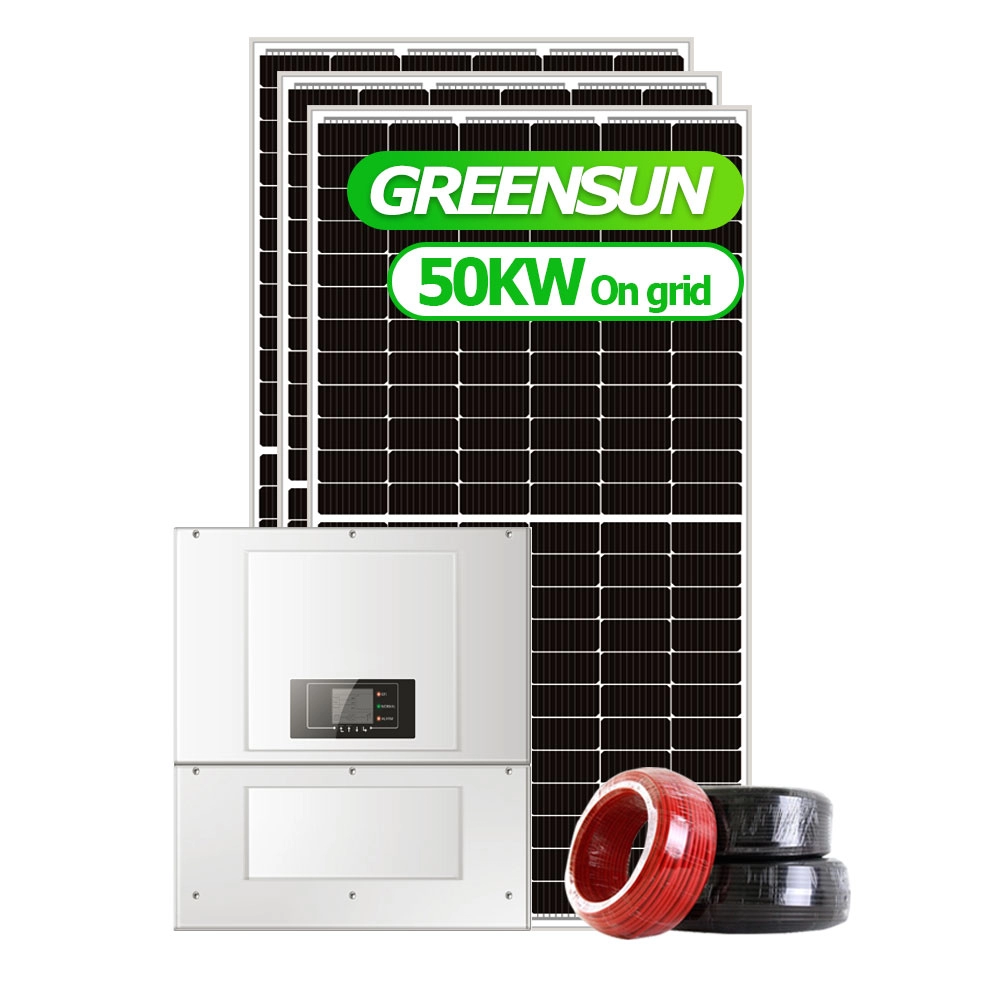 On Grid Solar Energy System 50KW 80KW 100KW 120KW 150KW 200KW Rooftop Solar Power System 400V 480V