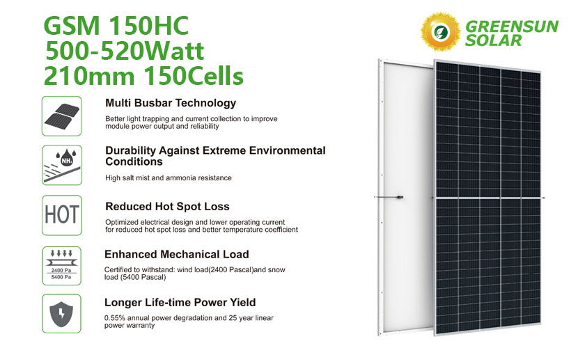 210mm pv module