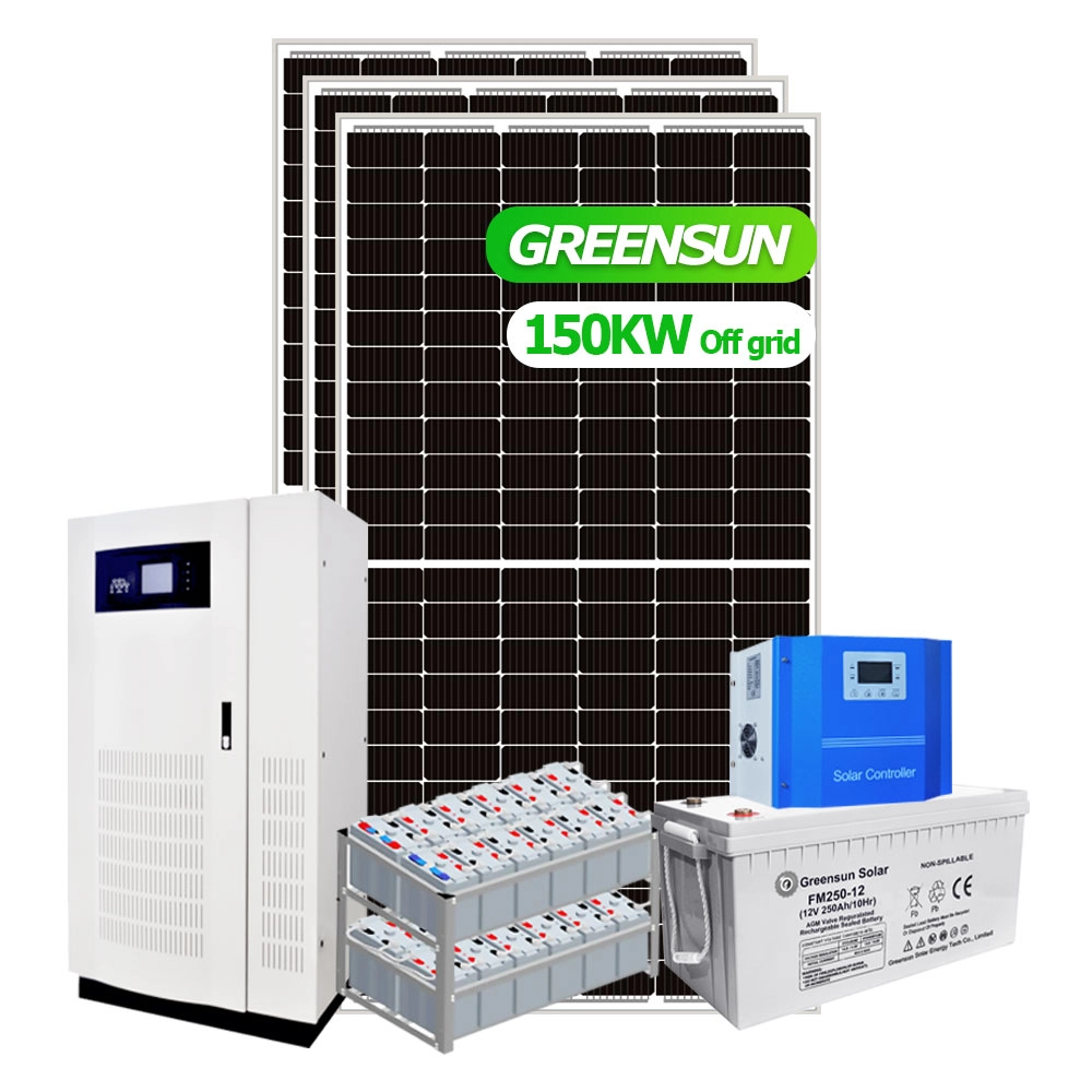 Solar Battery Storage 100KW 150KW Off Grid Solar System Cost with Lithium Ion Battery 200KWH