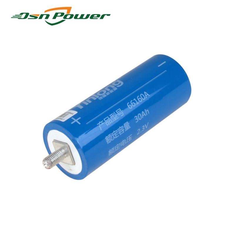 YINLONG Rechargeable Lithium titanate battery lto CELL 30Ah LTO Battery Solar System 2.3V 30Ah LTO battery