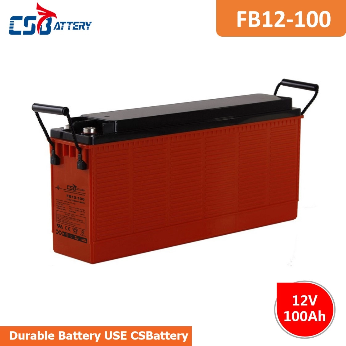 FB12-100 12V 100AH Front Terminal AGM Batteries